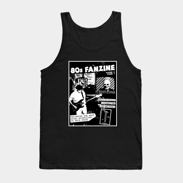 80s Fanzine Tank Top by GloopTrekker